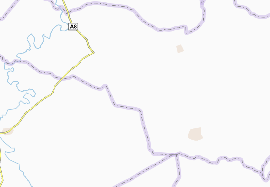 Mapa Déki-Kouadiokro