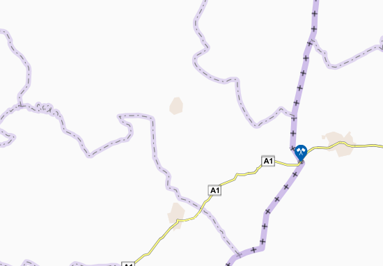 Mapa Kotokou-Ayéra