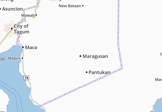 Kaart Plattegrond Maragusan