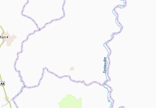 Karte Stadtplan Ouyabli