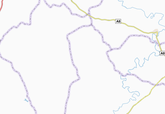 Mapa Koissi-Koissikro