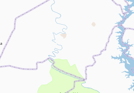 Kaart Plattegrond Kouéro