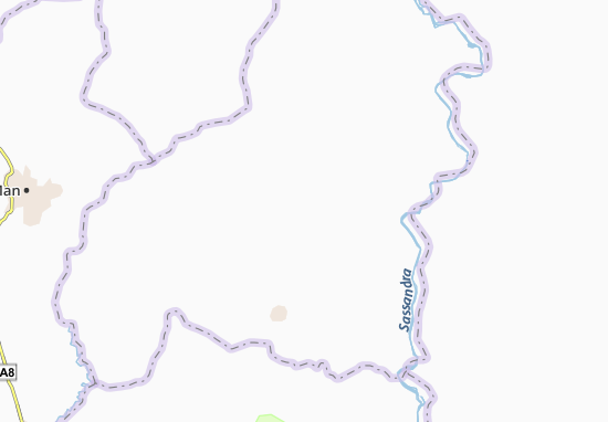 Karte Stadtplan Koulaéré