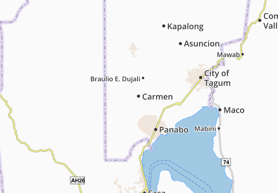 Mapa Carmen