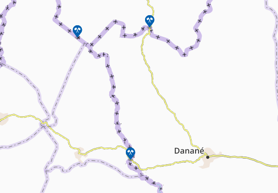 Karte Stadtplan Danyapleu