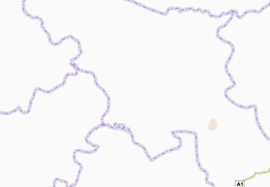 Kaart Plattegrond Adoukro