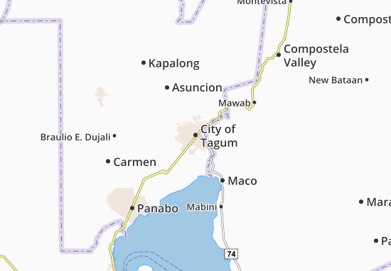 City of Tagum Map