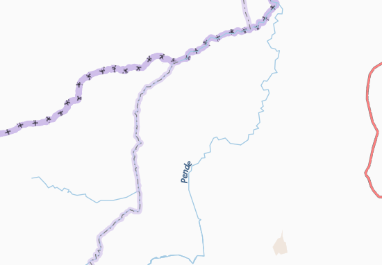 Mapa Bendouba