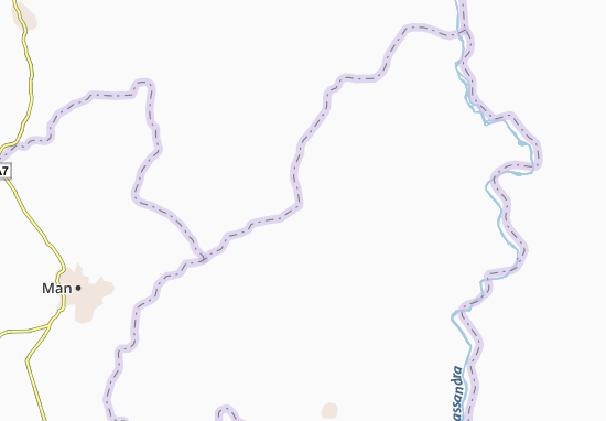 Karte Stadtplan Koua