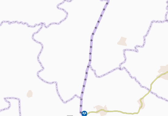 Karte Stadtplan Boupokro