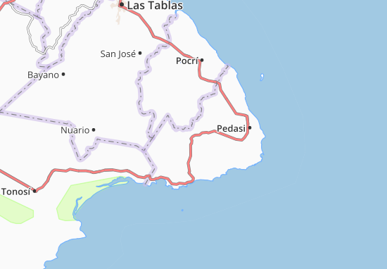 MICHELIN Los Santos map - ViaMichelin
