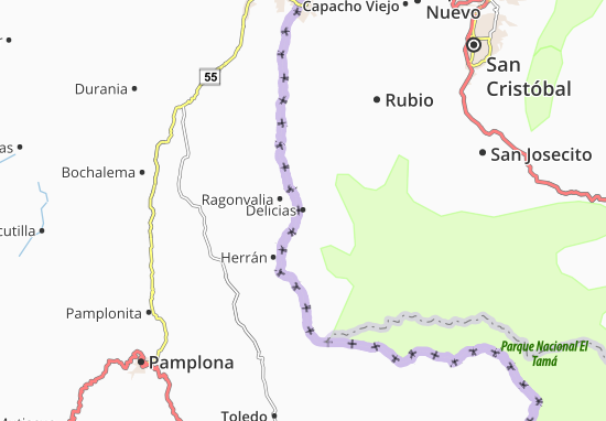 Delicias Map