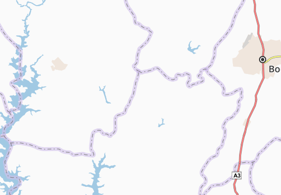 Mapa Safoué-Diako