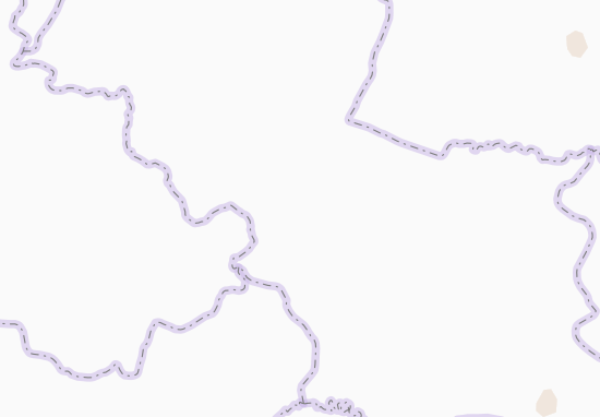 Kaart Plattegrond Kouakoubénékrou