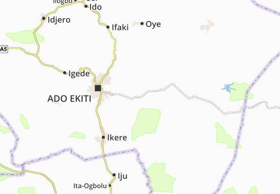 Karte Stadtplan Aduloju