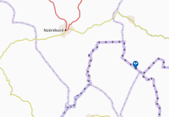 Mapa Kankore