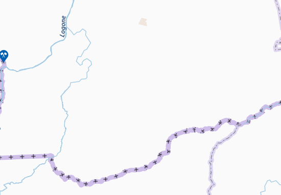 Karte Stadtplan Kougoui