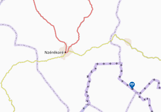 Mapa Nzao
