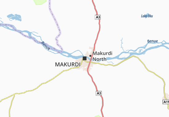 Carte-Plan Makurdi