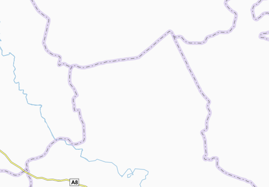 Mapa Touré-Makari