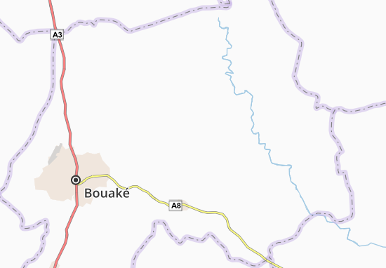 Aloukro Map