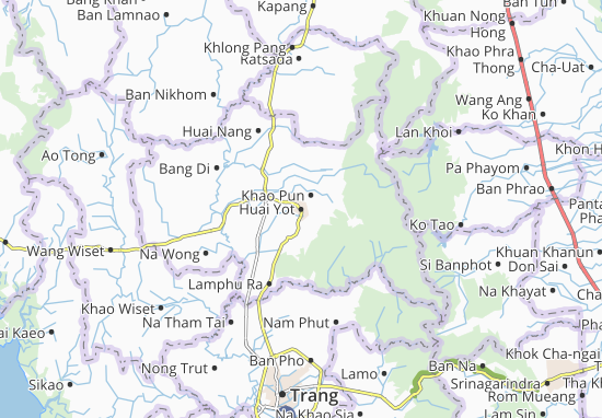 Kaart Plattegrond Huai Yot