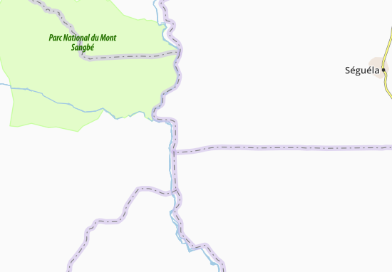 Karte Stadtplan Bengoro