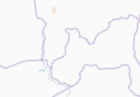 Kaart Plattegrond Tyénigoué