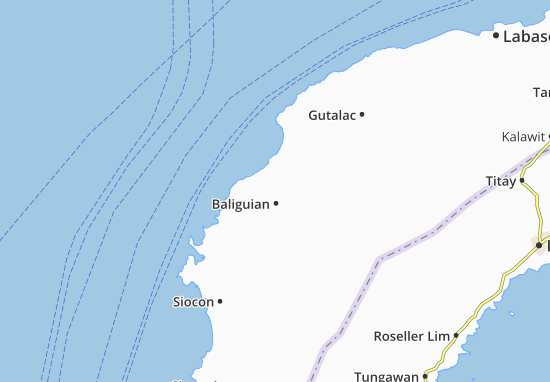 Mapa Baliguian