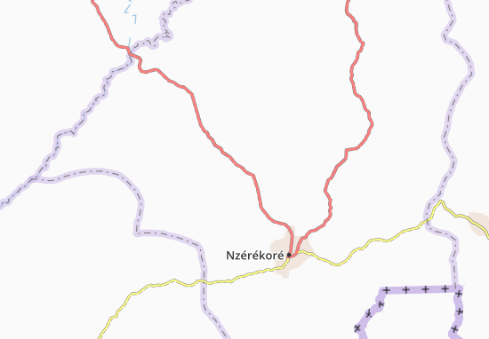Karte Stadtplan Niambala