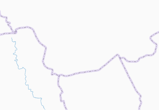 Kaart Plattegrond Ouéréniagbéré