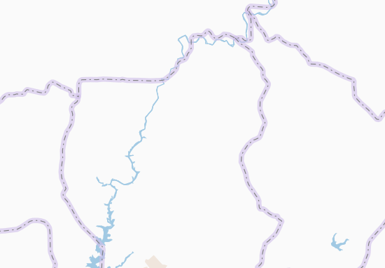 Karte Stadtplan Kouakou Akakro