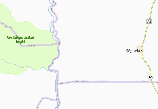 Kaart Plattegrond Masadéna