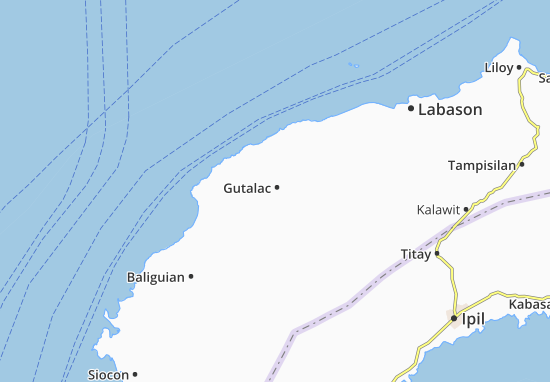 Mapa Gutalac