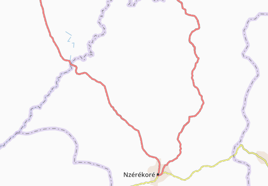 Mapa Gbonoma