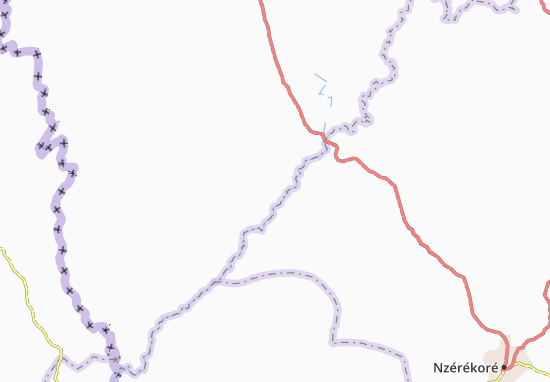 Mapa Banambala