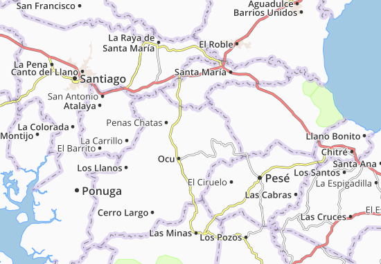 MICHELIN Los Muertos map - ViaMichelin