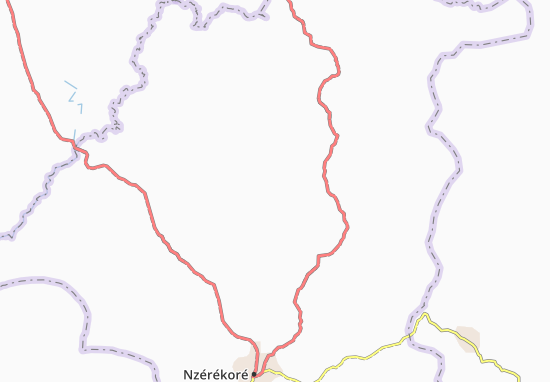 Mapa Guelabodiou