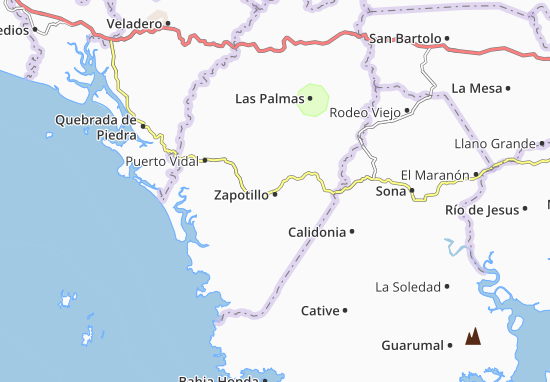 Mapa Zapotillo