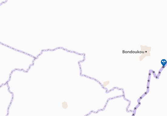 Kaart Plattegrond Kandéna