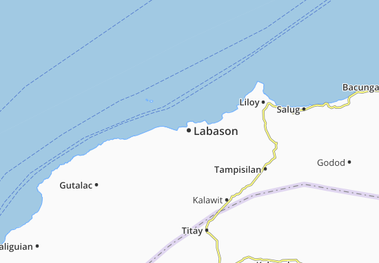 Mapa Labason