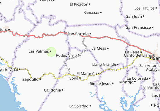 Mapa Rodeo Viejo