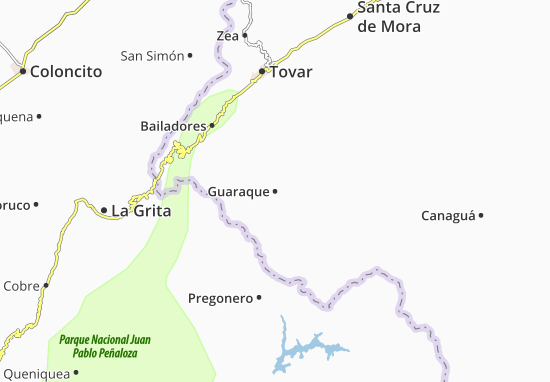 Mapa Guaraque