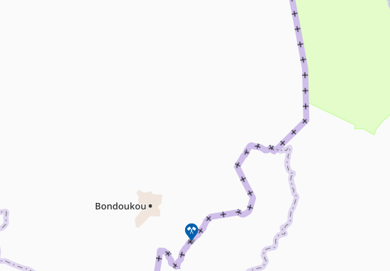 Karte Stadtplan Sorobango