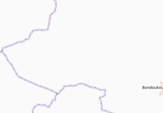 Mapa Nennguéré-Nagaré