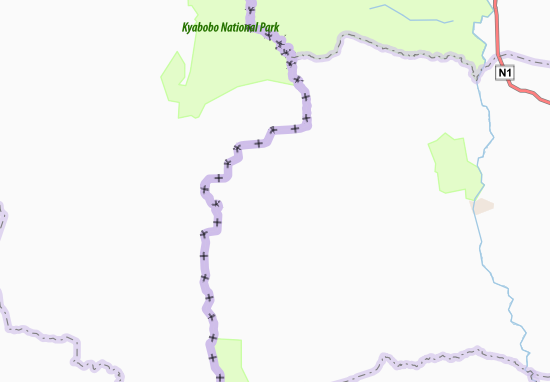 Mapa Katchanke