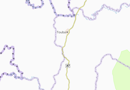 Sékodougou Map