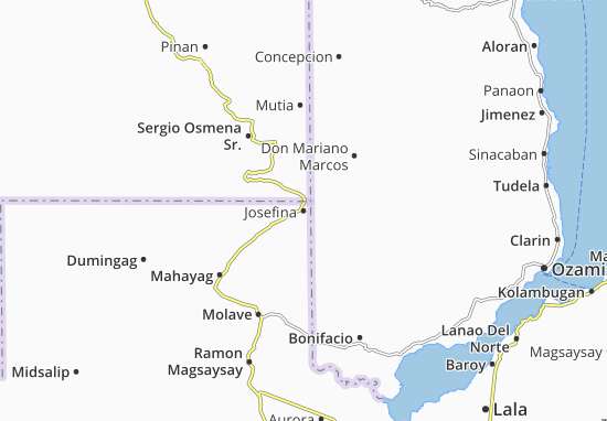 Mapa Josefina