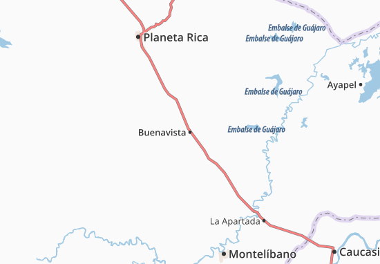 Karte Stadtplan Buenavista
