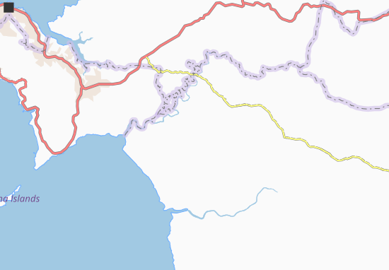 Mapa Mosebana